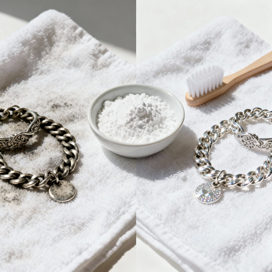 The Kitchen Pantry Miracle That Makes Silver Jewelry Sparkle Like New