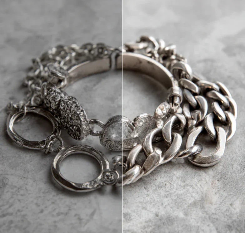 How does silver tarnish?